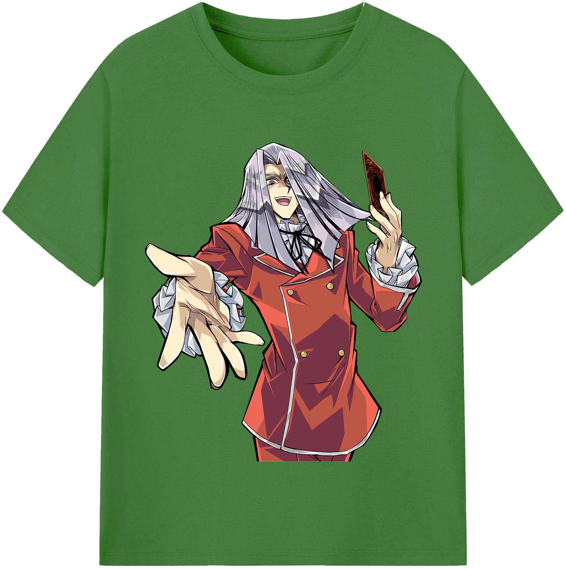 （画像用） 遊☆戯☆王 Yu-Gi-Oh! レディースカジュアルプリントTシャツ（綿100％）